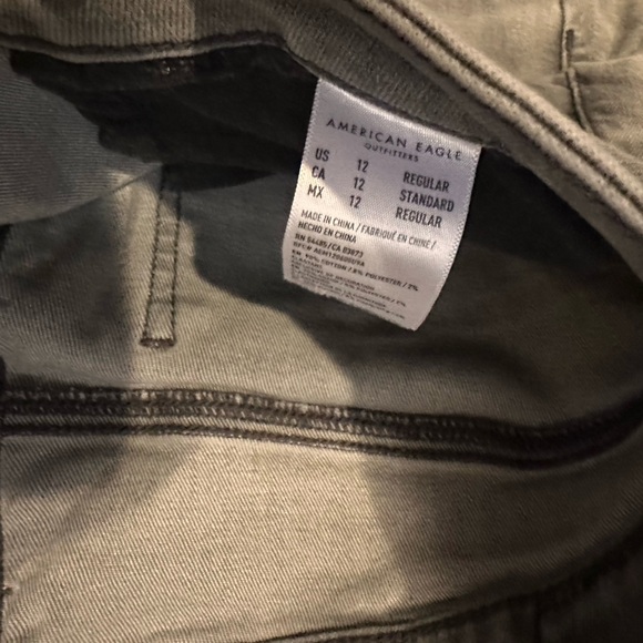 American Eagle Outfitters Distressed Black Skinny Jeans - Picture 6 of 7